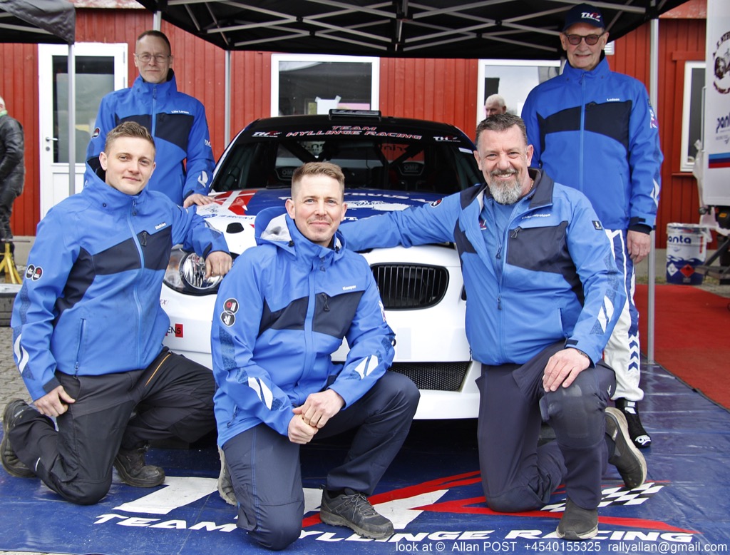 Team Hyllinge Racing til DM i rallysprint.
(Foto: Allan POST)